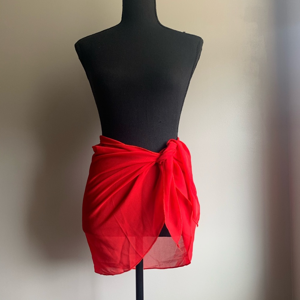Beach sarong wrap